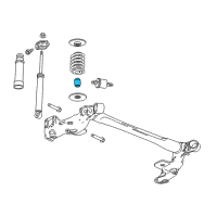 OEM Buick Cascada Bumper Diagram - 90538493