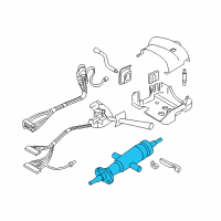 OEM Buick Regal Column Asm, Steering Diagram - 26081205