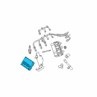 OEM 2008 Dodge Ram 1500 Engine Control Module/Ecu/Ecm/Pcm Diagram - 5150275AB