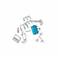 OEM 2011 Jeep Wrangler Ignition Coil Diagram - 56032520AF