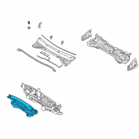 OEM 2017 Kia Sorento Insulator-Dash Panel Diagram - 84124C6000