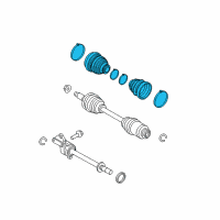 OEM 2010 Ford Fusion Boot Kit Diagram - AE5Z-3A331-A