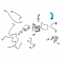 OEM 2021 Ford Transit Connect Vent Hose Diagram - JX6Z-6C324-A