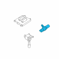 OEM Chevrolet Cobalt Crankshaft Sensor Diagram - 12789959