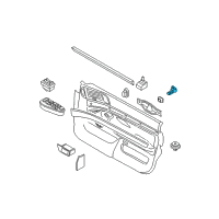 OEM 2003 BMW 525i Grip Bracket Diagram - 51-21-8-156-538