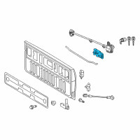 OEM 2008 Toyota Tundra Handle Diagram - 69090-0C040