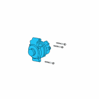 OEM 2006 Pontiac Solstice Alternator Diagram - 20833569