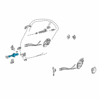 OEM 2005 Lexus LS430 Check Assy, Rear Door, RH Diagram - 68630-50030