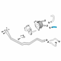 OEM Infiniti Q50 Hose-Water Diagram - 14055-4GA0B