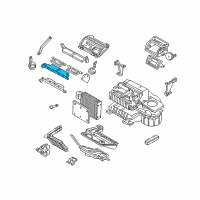 OEM Pontiac Grand Prix Case Asm, Air Distributor W/Mode Vl Diagram - 52485031