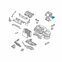 OEM 2003 Chevrolet Monte Carlo Actuator Asm, Air Inlet Valve Diagram - 52487607