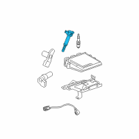 OEM 2007 Mercury Milan Ignition Coil Diagram - 6E5Z-12029-AA