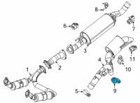 OEM Jeep EXHAUST Diagram - 68438099AA