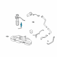 OEM Pontiac Grand Am Fuel Tank Meter/Pump SENSOR KIT Diagram - 19121302