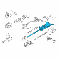 OEM 2004 Hummer H2 Column, Steering (Repair) Diagram - 88965529