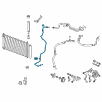 OEM 2013 Honda Civic Pipe, Receiver Diagram - 80341-TR7-A02