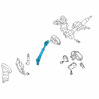 OEM 2016 Toyota Corolla Intermed Shaft Diagram - 45260-02170