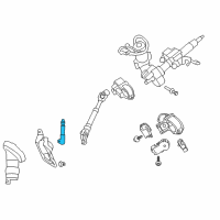 OEM 2015 Toyota Corolla Intermed Shaft Diagram - 45221-02110