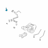 OEM 2008 Pontiac G8 Cap Asm-Fuel Tank Filler Diagram - 92251462