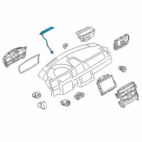 OEM 2013 Lincoln MKS Module Diagram - DA5Z-19G468-A