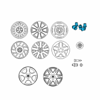 OEM 2006 Scion tC Accessory Kit Diagram - 00276-00900