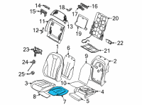 OEM 2022 BMW X6 HEATER ELEMENT FOR COMFORT S Diagram - 52-10-7-463-534