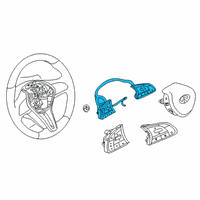 OEM 2021 Infiniti QX50 Switch Assembly-Auto Transmission, Steering Diagram - 25549-5NA0A