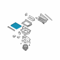 OEM 2019 Hyundai Elantra Filter-Air Diagram - F2H79-AK000