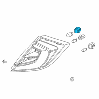 OEM 2021 Honda Civic Socket (T20) Diagram - 33302-T2A-003