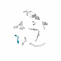 OEM 2011 Toyota Tacoma Front Oxygen Sensor Diagram - 89467-04050