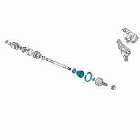 OEM 2015 Acura MDX Boot Set, Outboard (NTN) Diagram - 44018-TK8-A21