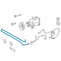 OEM 2003 Dodge Sprinter 2500 Tube Diagram - 5104098AA