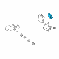 OEM 2014 Toyota Prius Plug-In Warning Switch Diagram - 84746-0E030