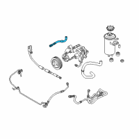 OEM 2008 BMW X5 Radiator Return Line Diagram - 32-41-6-783-845