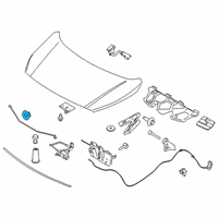 OEM Ford Bronco Pivot Retainer Diagram - -W716810-S300