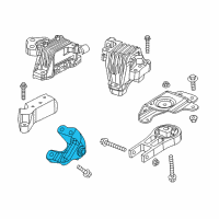 OEM 2022 Jeep Cherokee Bracket-Engine Mount Diagram - 68172353AD