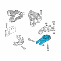 OEM Jeep Cherokee Insulator Diagram - 68172349AC