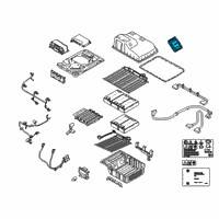 OEM 2017 BMW 740e xDrive Degassing Unit Diagram - 61-27-8-608-564