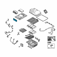 OEM 2017 BMW 740e xDrive CELL MONITORING CIRCUIT Diagram - 61-27-8-482-940