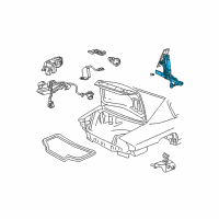 OEM 2001 Buick Century Support Strut Diagram - 10419581