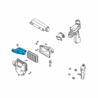 OEM 2003 Infiniti FX35 Duct-Air Diagram - 16555-CG000