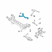 OEM Hyundai Azera Arm Assembly-Rear Upper, RH Diagram - 55120-3K000