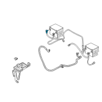 OEM 1992 GMC K3500 Cable Asm, Battery Positive(42"Long) Diagram - 12157313