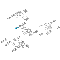 OEM Infiniti Bolt-Link, Rear Suspension Diagram - 54580-1LA2B