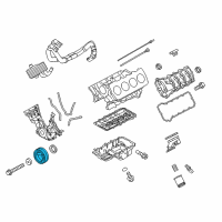 OEM Pulley Diagram - BR3Z-6312-A
