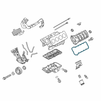 OEM Ford Valve Cover Gasket Diagram - BR3Z-6584-D