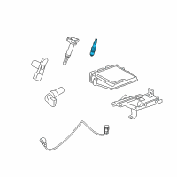 OEM Ford Taurus Spark Plug Diagram - AGSF-32W-M