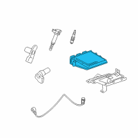 OEM Lincoln PCM Diagram - 7U7Z-12A650-CBRM