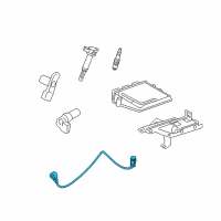 OEM Mercury Milan Knock Sensor Diagram - 3M8Z-12A699-AA