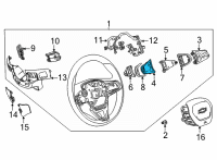 OEM Chevrolet Trailblazer Switch Diagram - 13531989